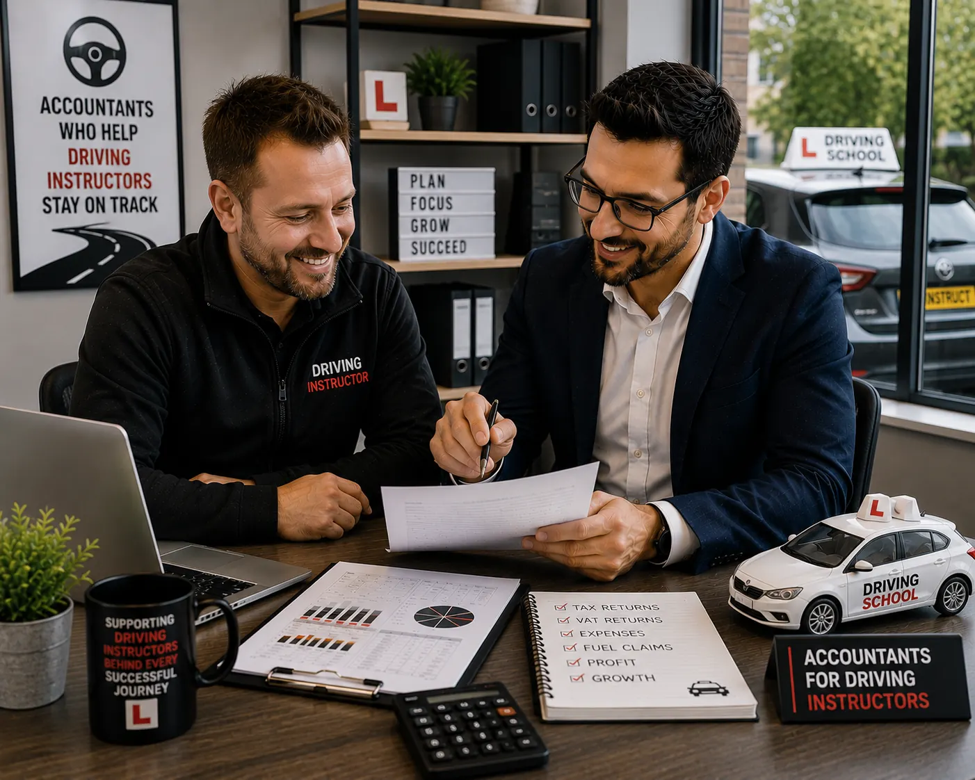 Accountant for driving instructors