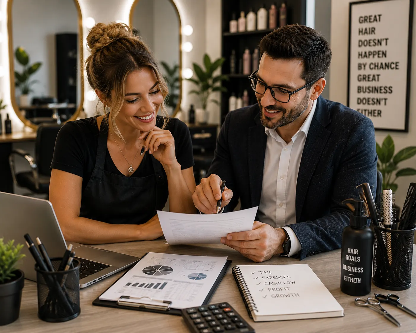 Accountant for hairdressers