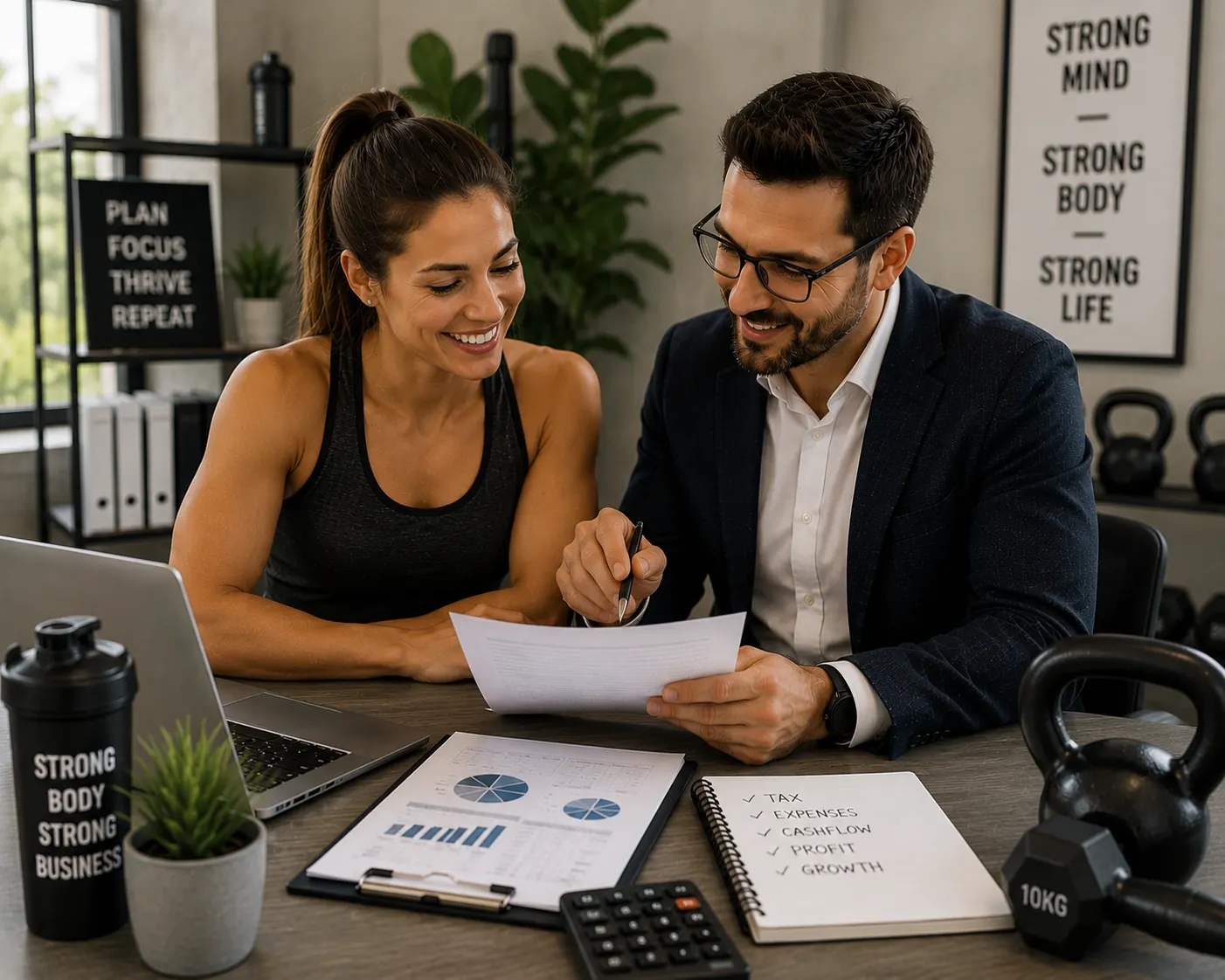 Accountant for personal trainers
