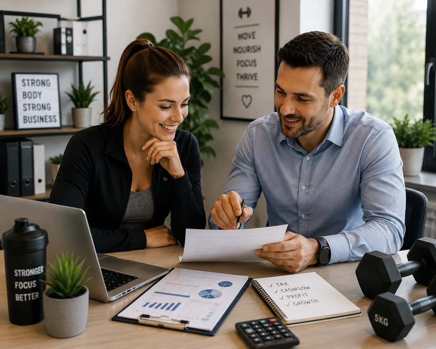 Hair, beauty and fitness accountants
