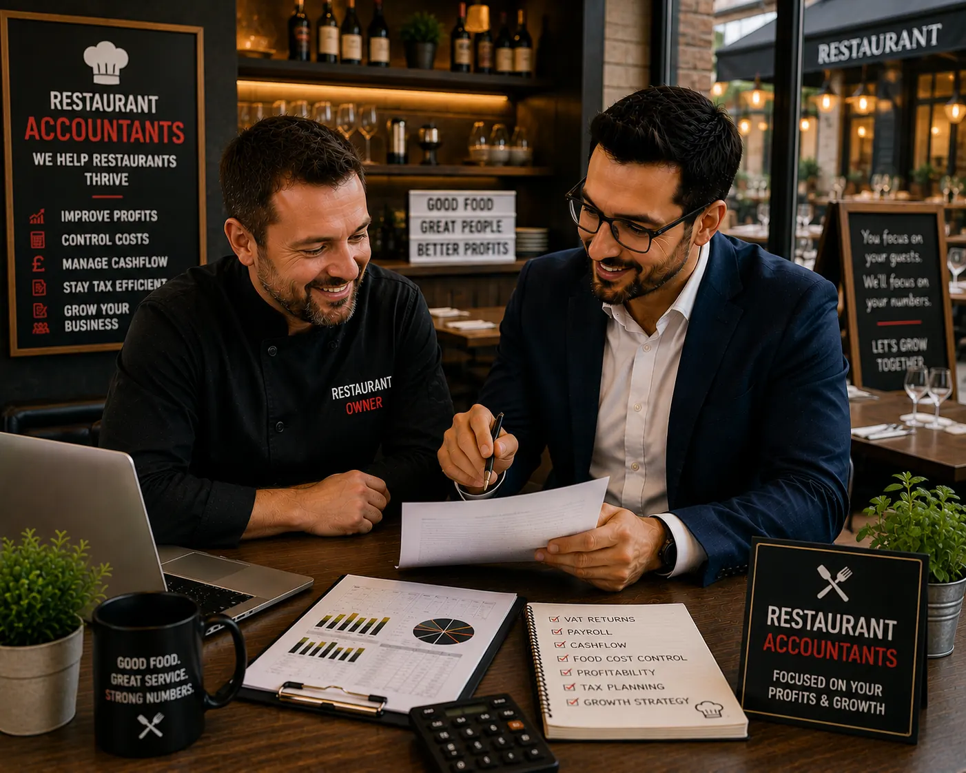 Restaurant accounting