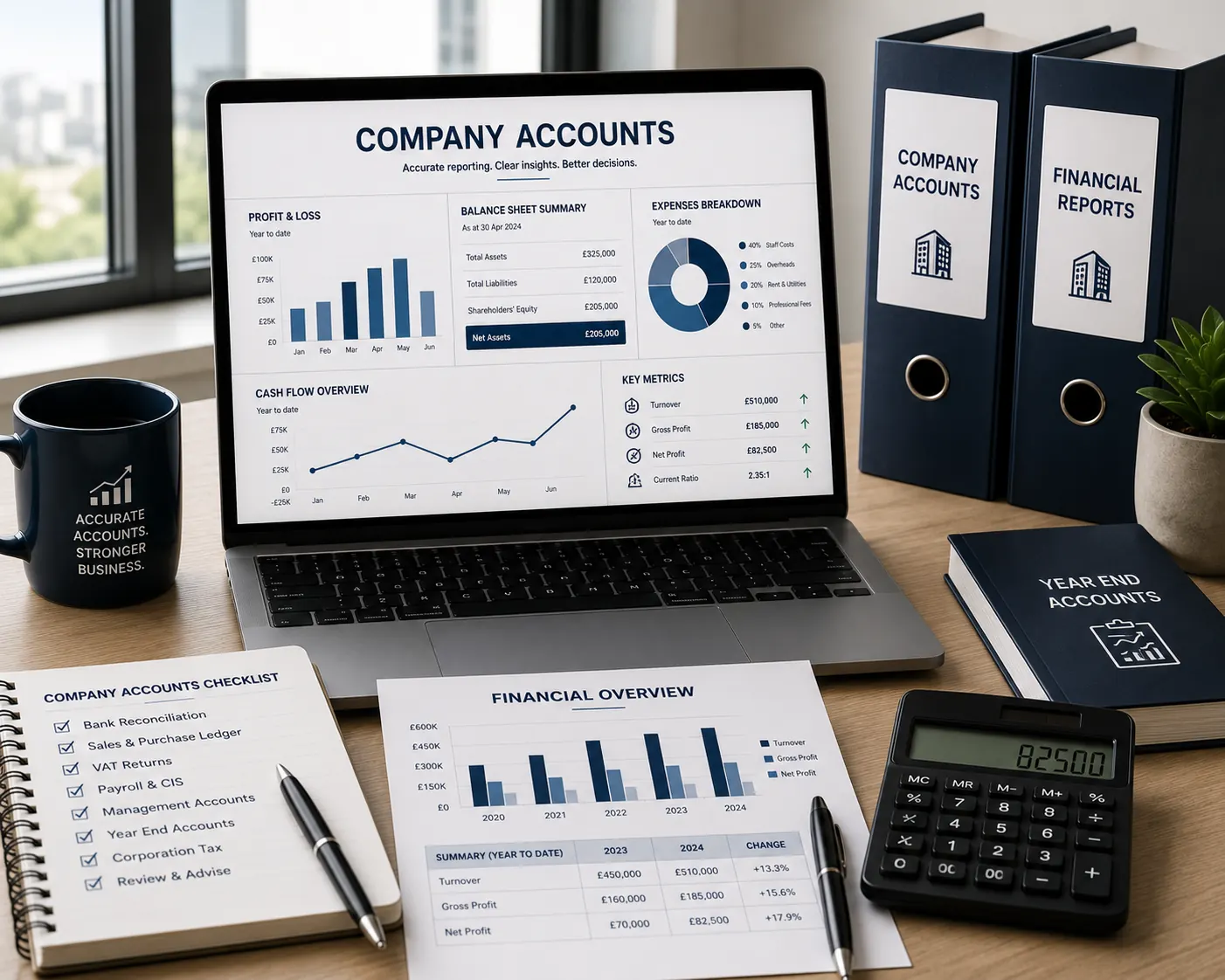 Accounts and financial records accountancy services in Birmingham
