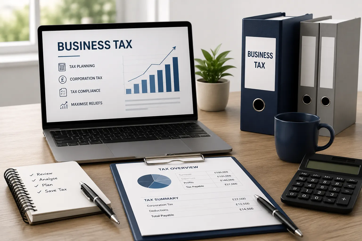 Tax and HMRC accountancy services in Birmingham